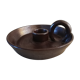 Sandstone hand candle holder