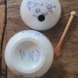 Paris Porcelain mustard pot