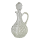 Cut crystal oil jug