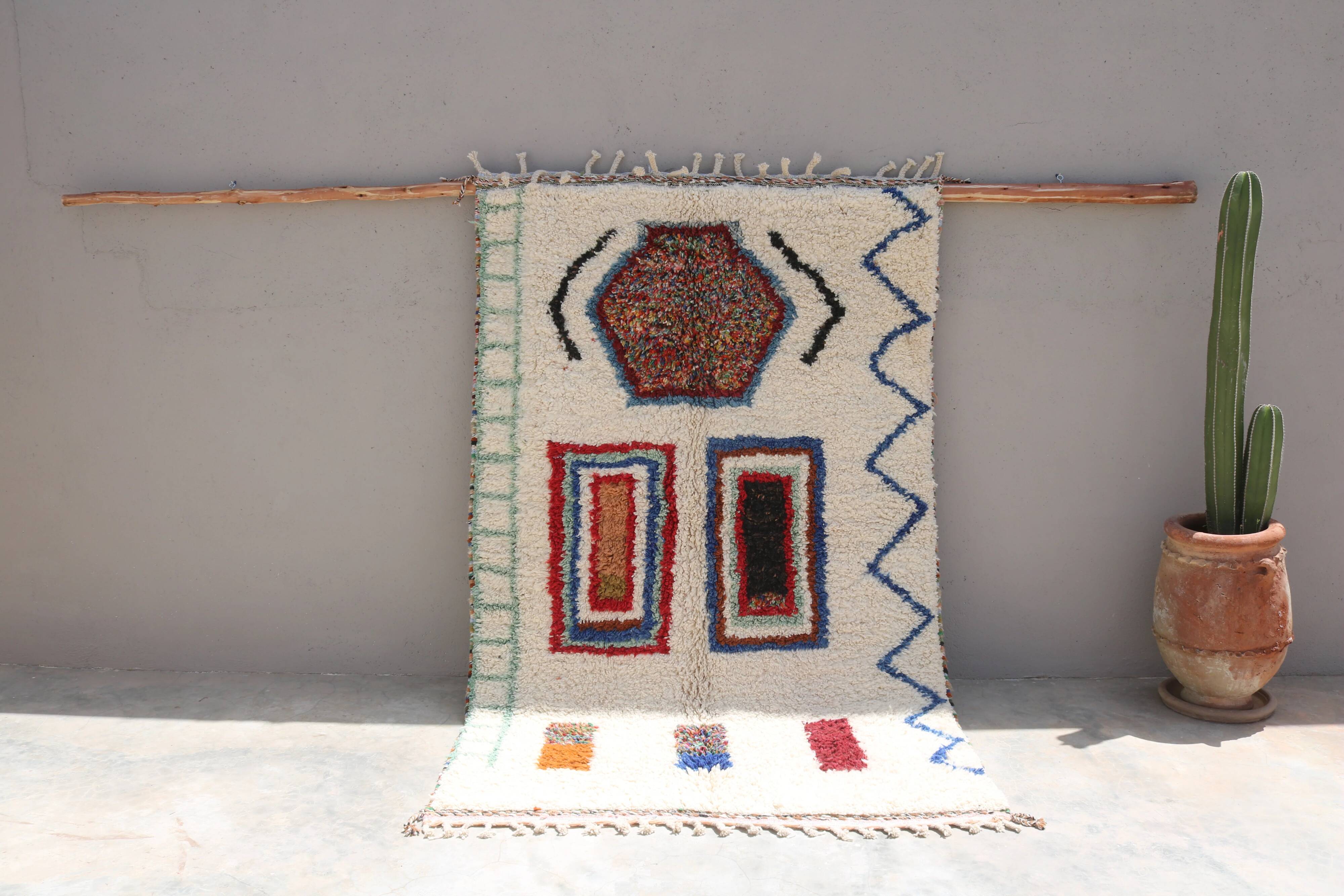 Colourful handmade rug, 250 x 160 cm - AZ835