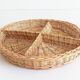 Panier en osier rustique de Provence – Vide-Poche – Milieu du 20e siècle