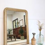 Old gilded mirror