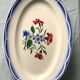 Oval serving dish Digoin Sarreguemines model Elorn