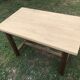 Table de ferme en chêne