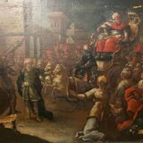 French school of the nineteenth century - Sultan in the army