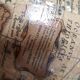 Globe world map vintage 1950 1960 wood old style
