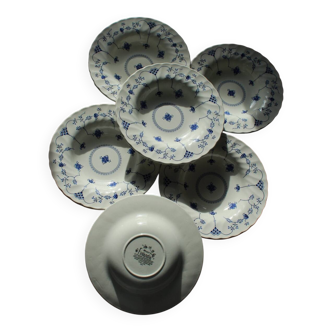 Set of 6 Myott Finlandia deep plates – English porcelain