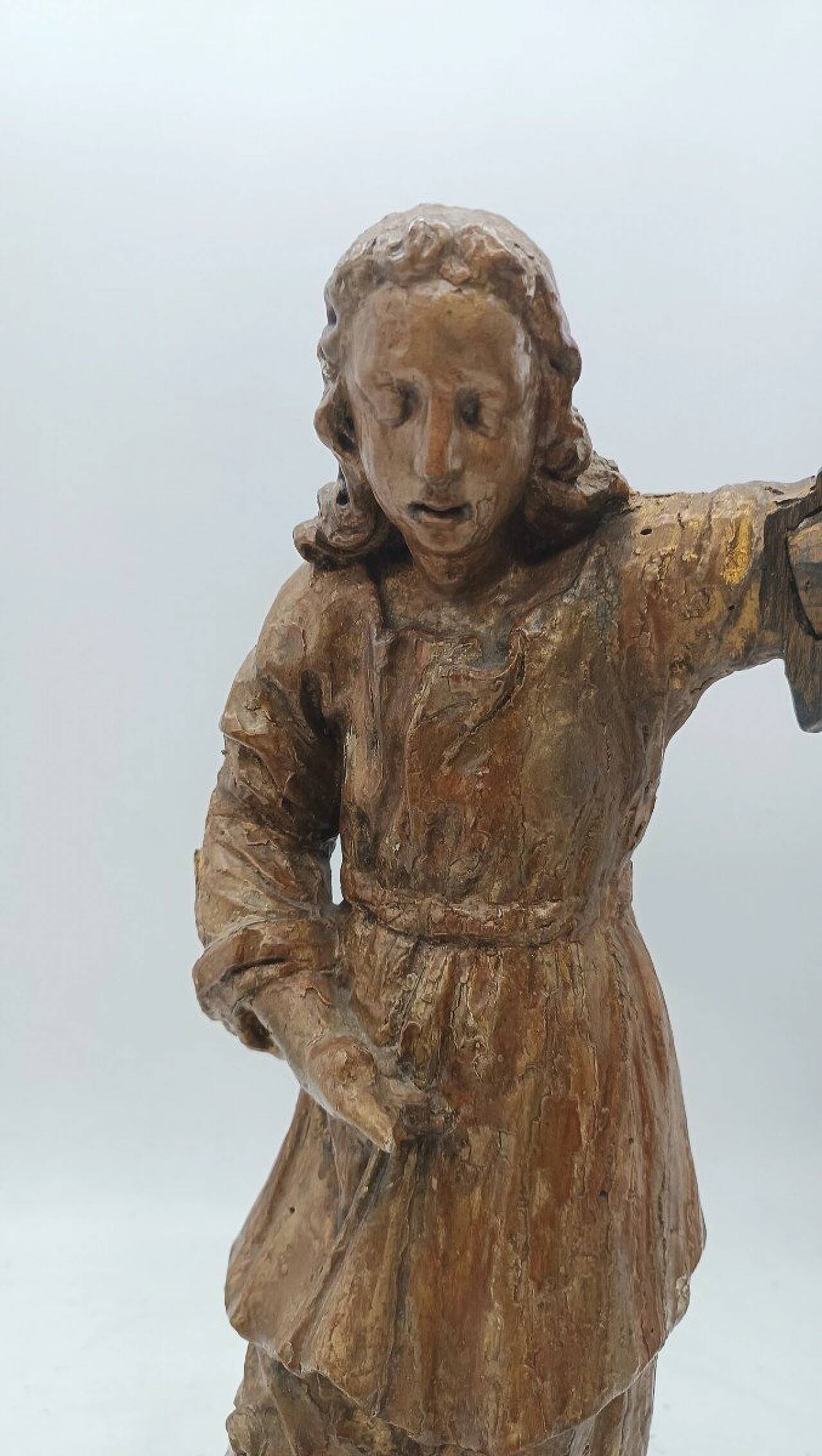 Pair of Tuscan giltwood angel sculptures, late 17th century