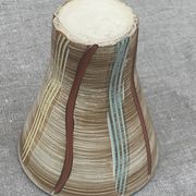 Vase en céramique émaillée hohr made in germany numéroté design et vintage