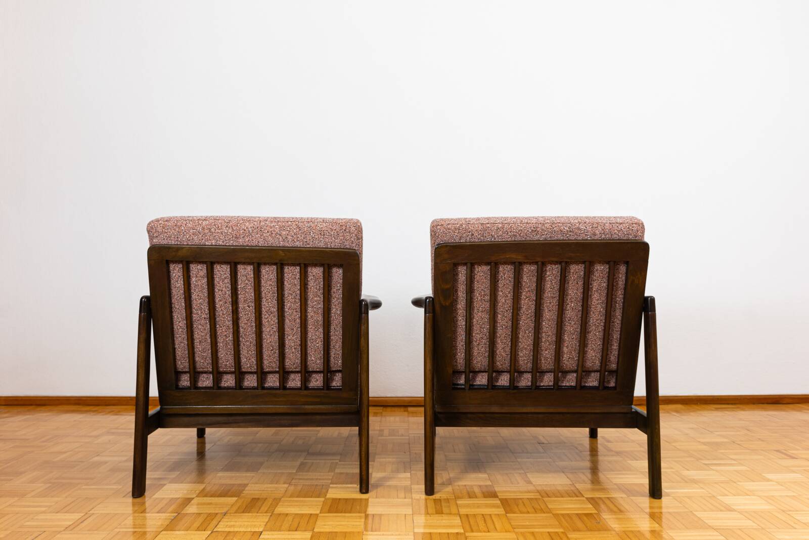 Mid Century Armchairs By Zenon Bączyk, 1960's, Set Of 2
