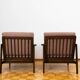 Mid Century Armchairs By Zenon Bączyk, 1960's, Set Of 2