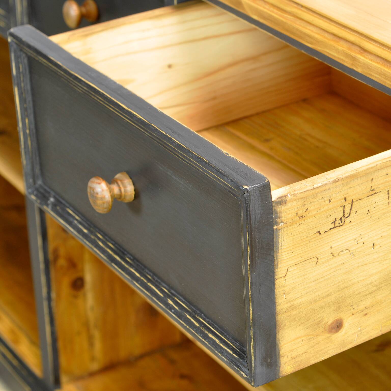 Large pine shopcounter, 1930’s