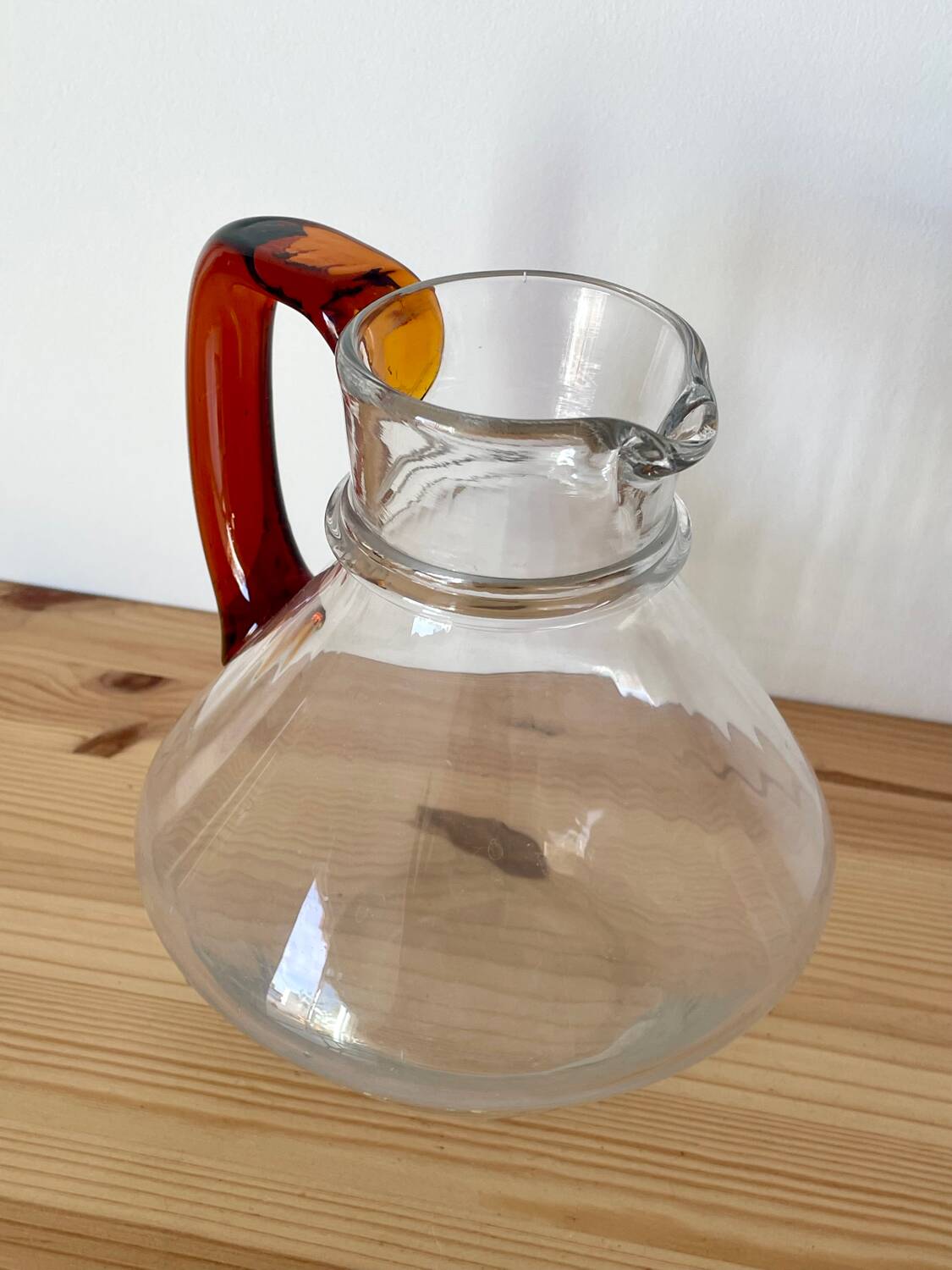 Carafe en verre 1970’s