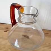 1970s glass carafe