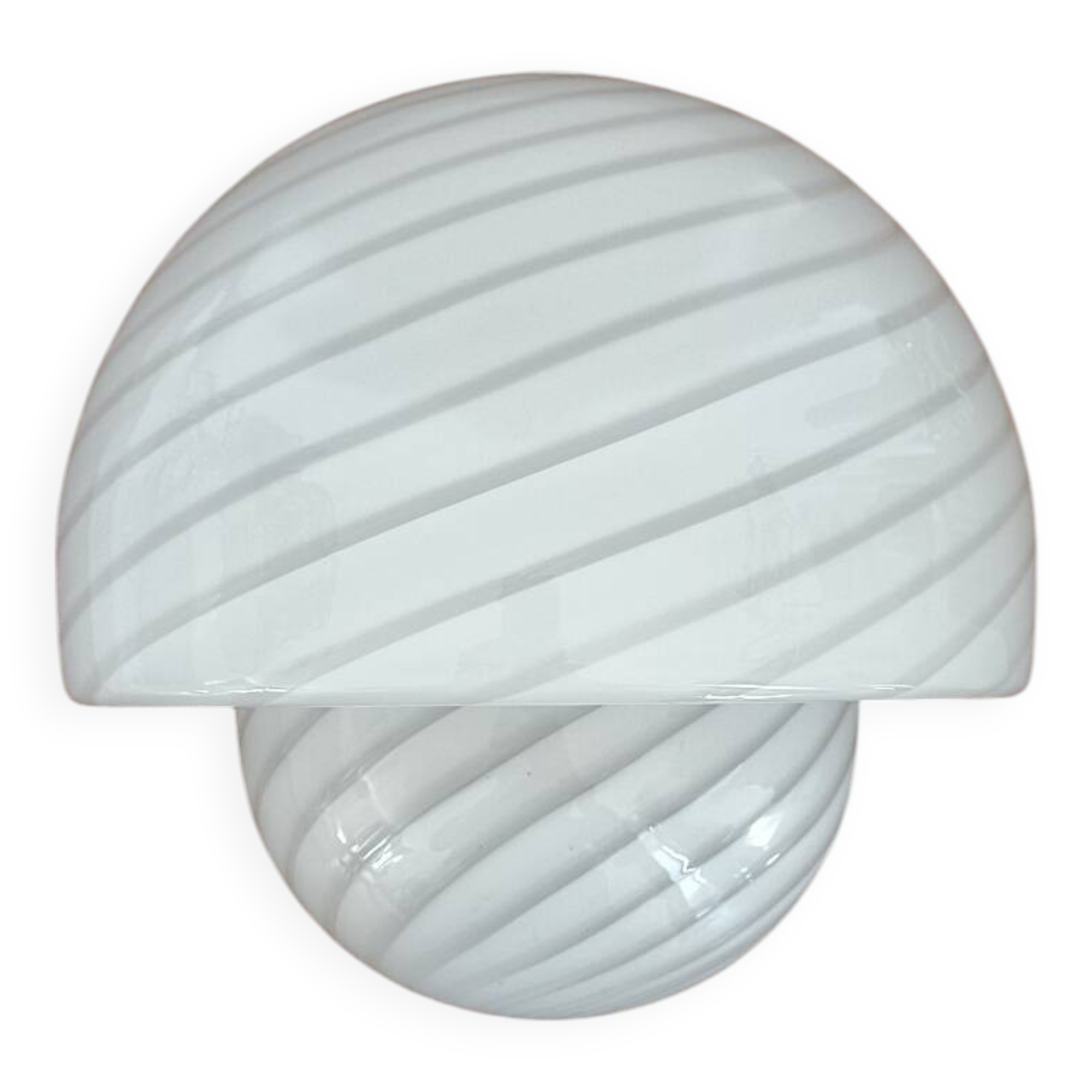 Murano glass mushroom wall lamp from the 70s