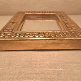François Lembo mirror in gold ceramic