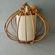 Rattan suspension from the 60s