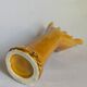 Soliflore baguier hand ceramic iridescent 50s