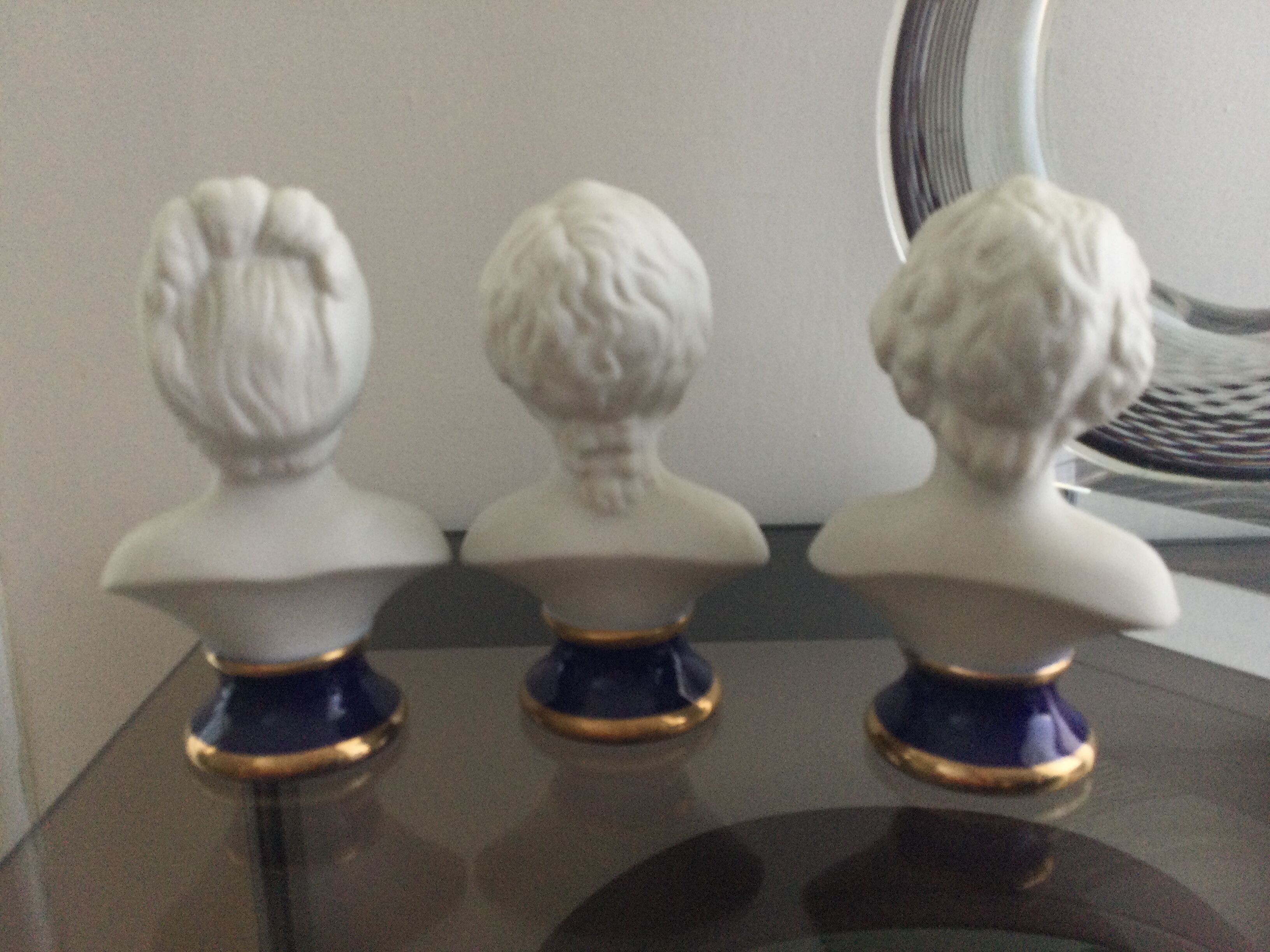 Set of 3 busts