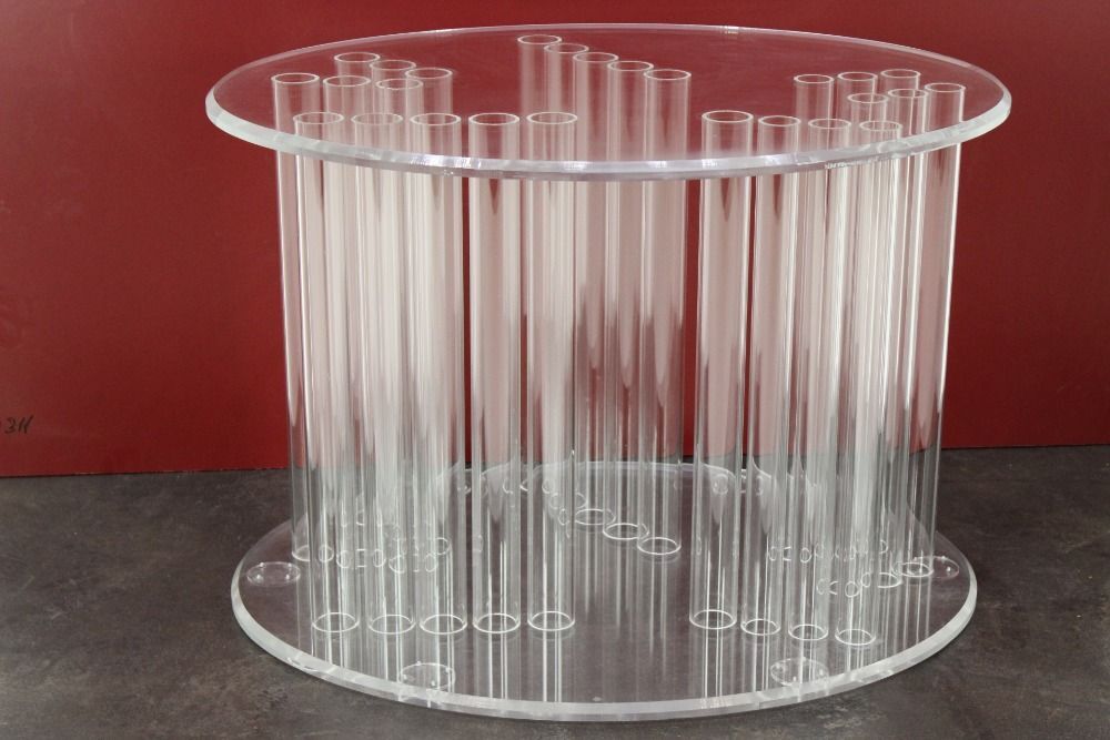 Table vintage Lucite 1970 s