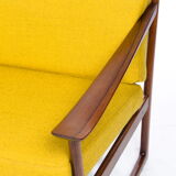 Sofa, armchairs, and table by Peter Hvidt for France & Son