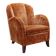 Vintage velvet armchair design Italy 1940s-1950s