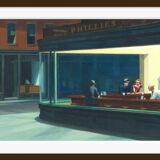 Edward Hopper reproduction poster