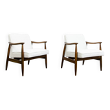Mid-century armchairs GFM-87 by J. Kędziorek, GFM, Poland, 1960s, set of 2