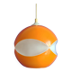 Vintage space age pendant lamp with abstract pattern