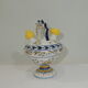 Gargoulette/Glazed terracotta jug/vintage/pitcher
