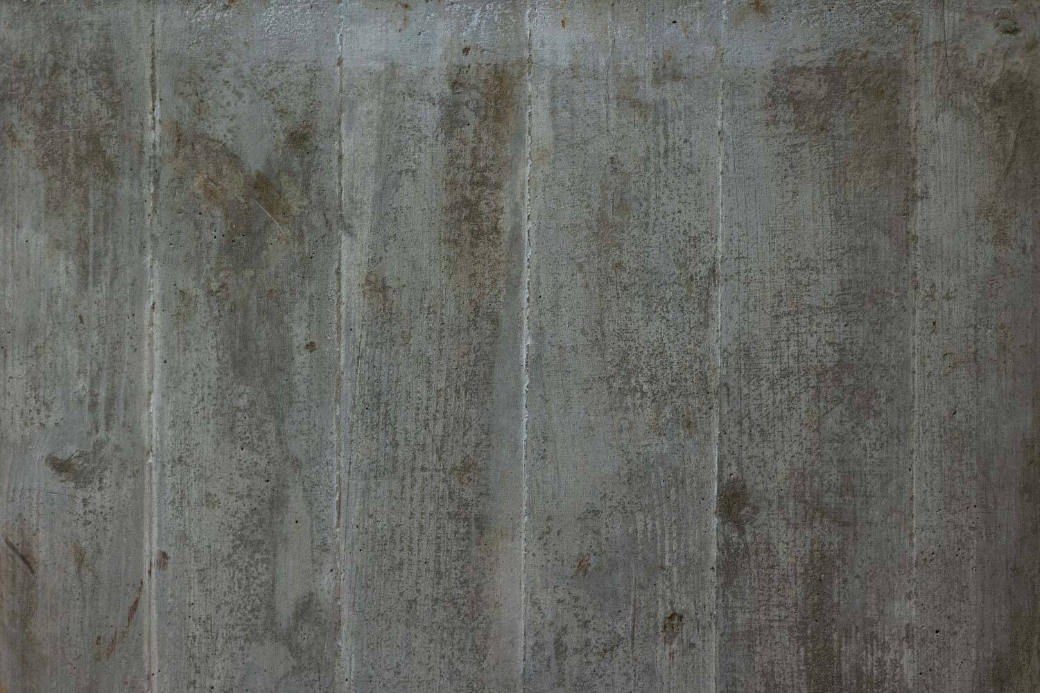 Saporiti. Brutalist and minimalist glass and concrete desk. 1970s.