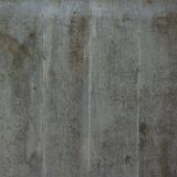 Saporiti. Brutalist and minimalist glass and concrete desk. 1970s.