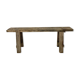 Old solid oak brut workbench