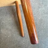 Vintage side table / vegetable table with tiles