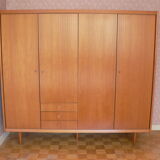 Vintage teak wardrobe