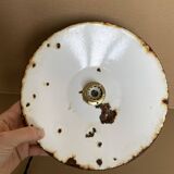 Old industrial pendant light