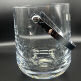 Scandinavian crystal ice bucket 1970