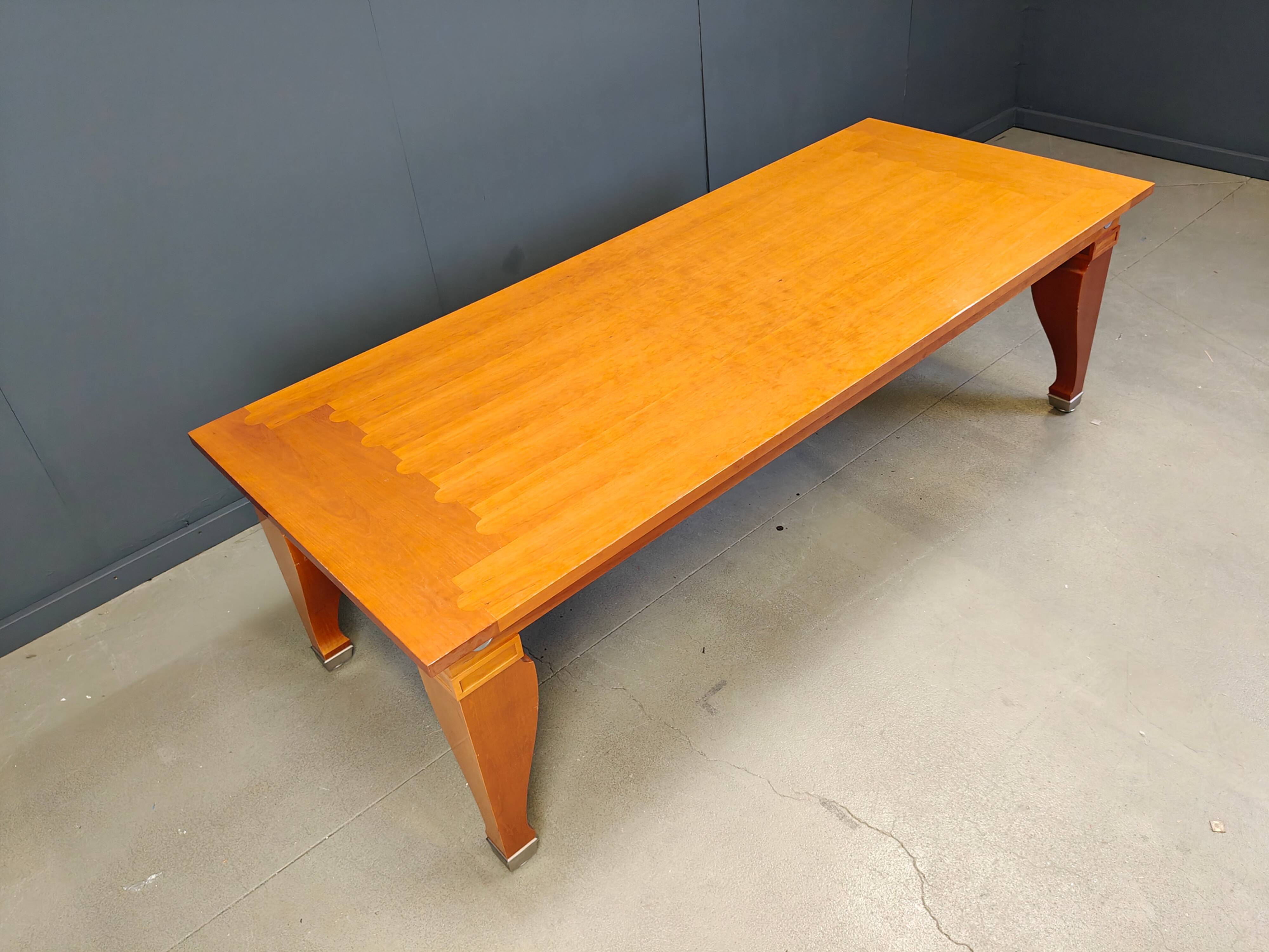 Mensa Magna dining table by Leon Krier for Giorgetti, 1990s