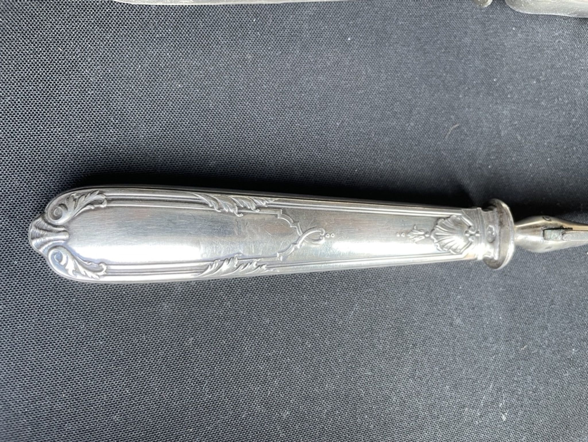 Service à découper Argent Minerve style Louis XV