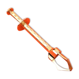 60s Claw crab ice cream / Sugar Sleeve pusher, décor...