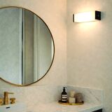 Minimal vintage sixties perspex bathroom light