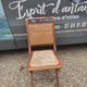 Folding chair wood