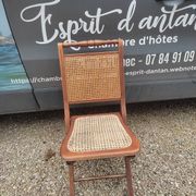 Folding chair wood