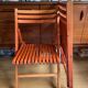 Paire de chaises pliantes en bois