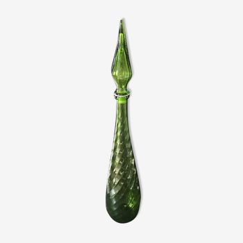 Carafe Italienne verre vert