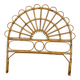 Vintage rattan headboard
