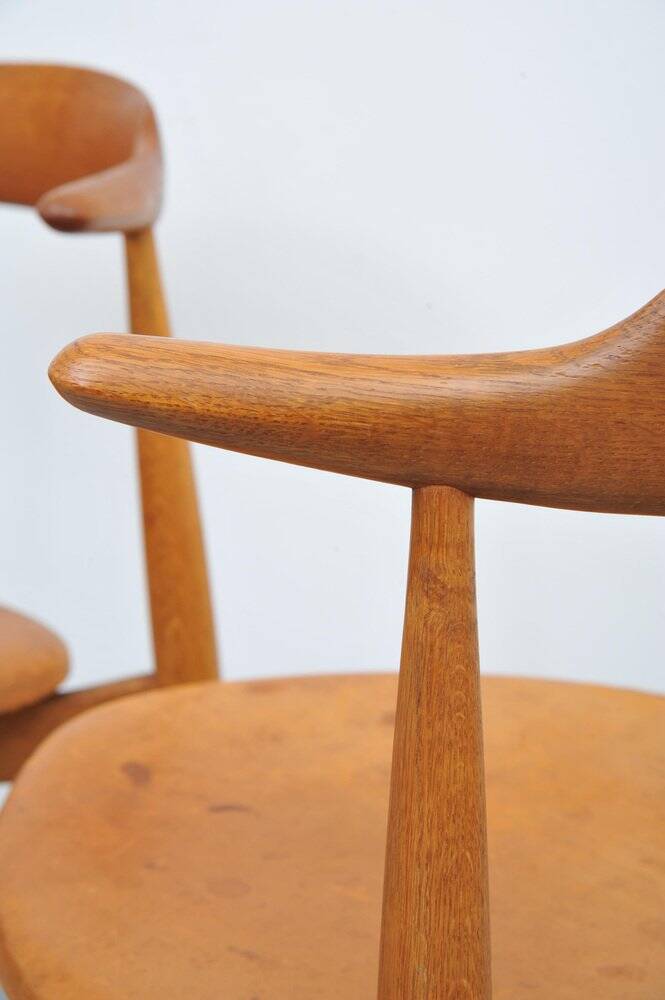 FH4104 Heart Chair by Hans J. Wegner for Fritz Hansen, 1950s