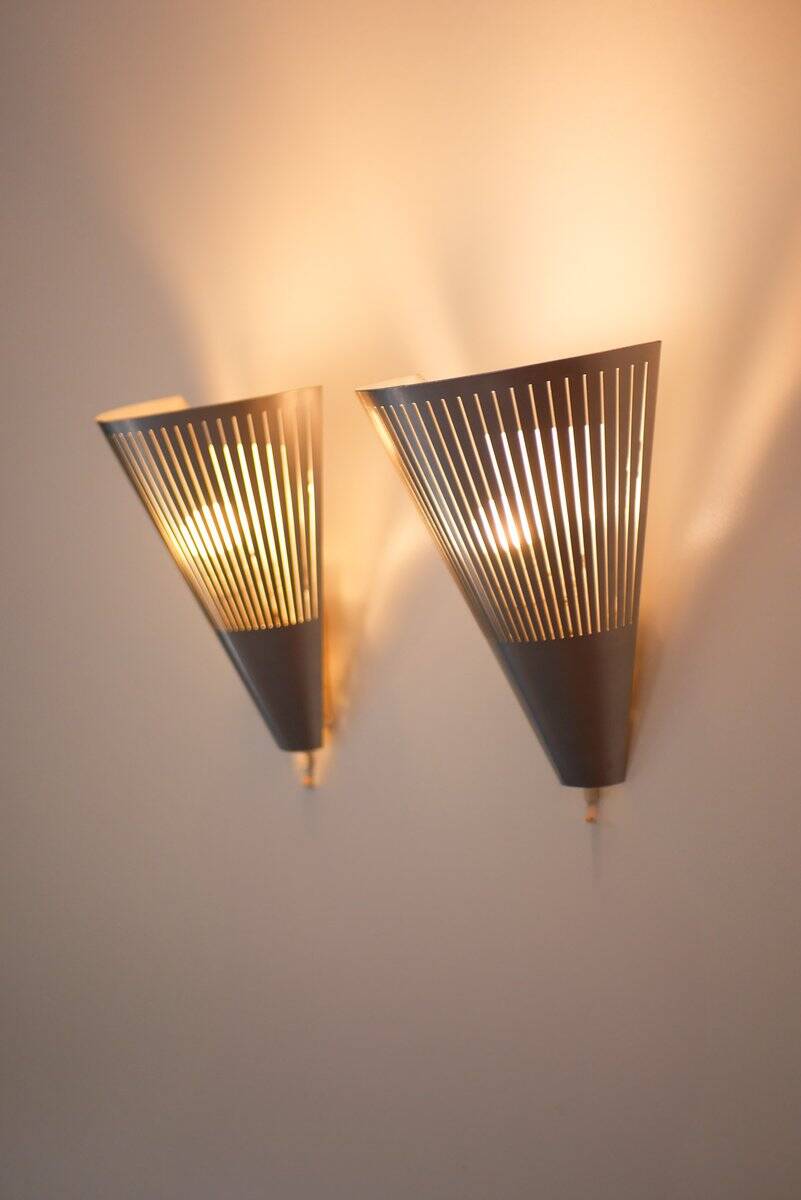 Klyka modernist wall lights from the mid-century by Ikea, Sweden, 1987, set of 2.