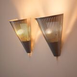 Klyka modernist wall lights from the mid-century by Ikea, Sweden, 1987, set of 2.