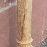 Solid oak column